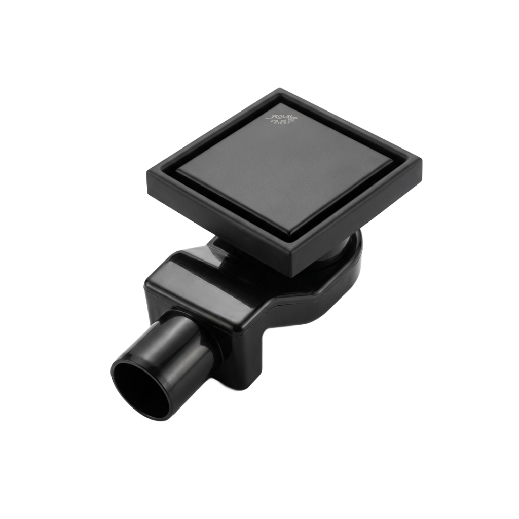 Caniveau 10x10 noir Rolin.