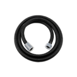 Flexible de douche 1,5 M noir Robimed annelé robuste universel.