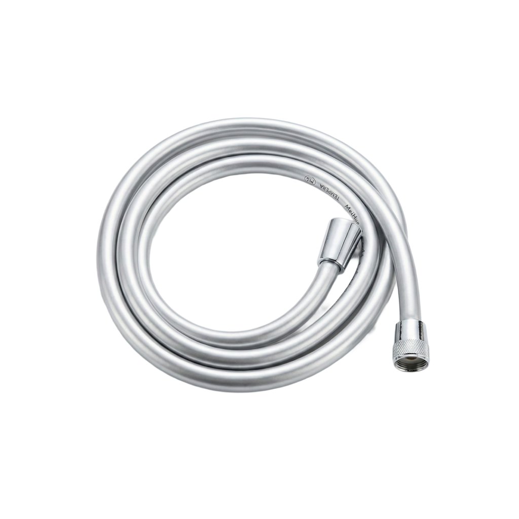 Flexible de douche 1,2 m MC Poloo argent brillant finition lisse