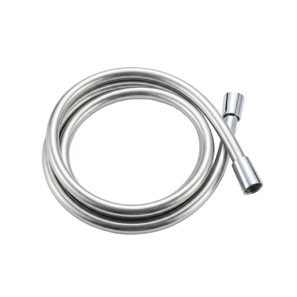 flexible de douche PVC silver 1,7 m Orfesa finition argentée lisse.