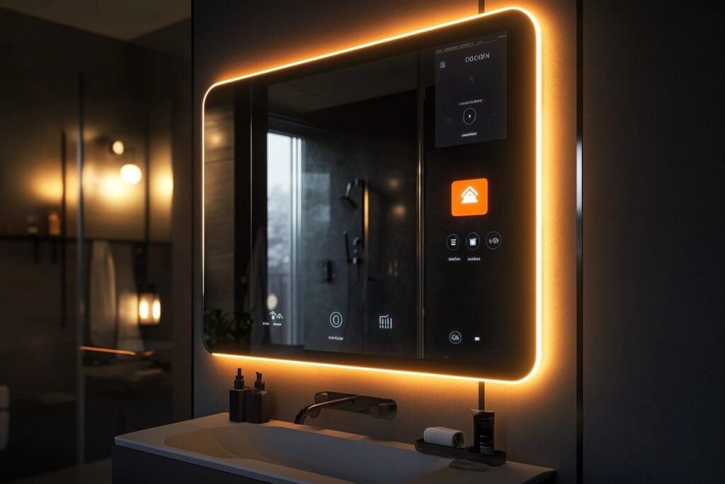 Miroir LED : éclairage intelligent + 6 fonctions smart (2026)