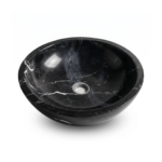 Vasque à poser noir marbre premium Aquazen