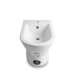 Bidet à poser ronde SANINDUSA premium céramique blanc