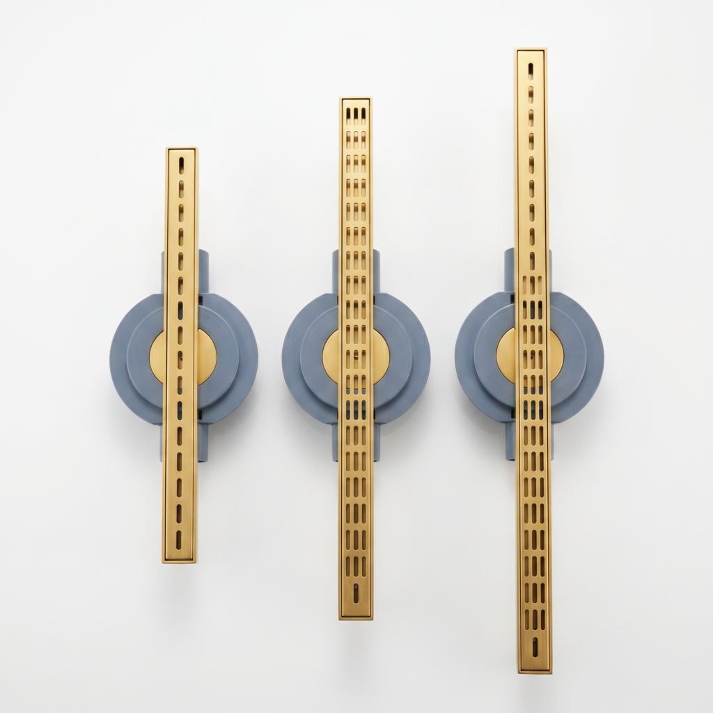 Caniveau slim bronze 60cm REVENA premium - Drainage luxe