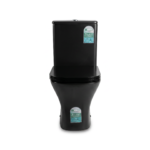 Bloc WC noir mat FAENSA premium - Sanitaire luxe Maroc