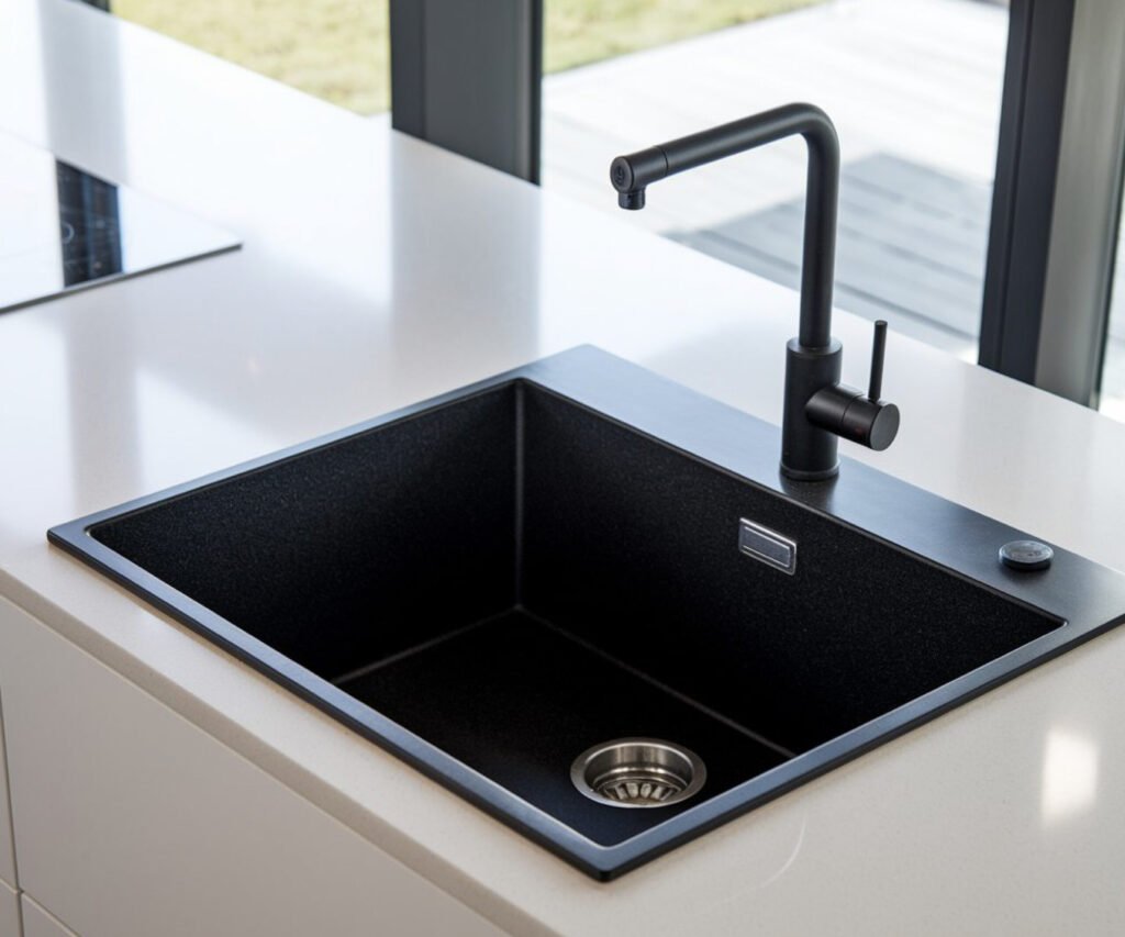 Évier en granit noir : Guide complet pour choisir, entretenir et acheter