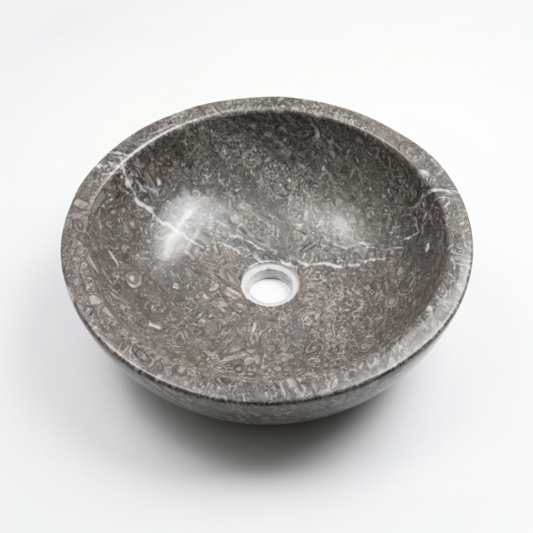 Vasque à poser gris clair marbre