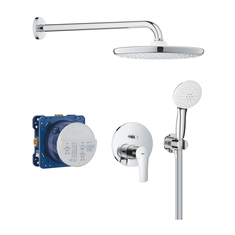 Kit Douche Encastré Rond EUROSMART Grohe | SBA Marrakech