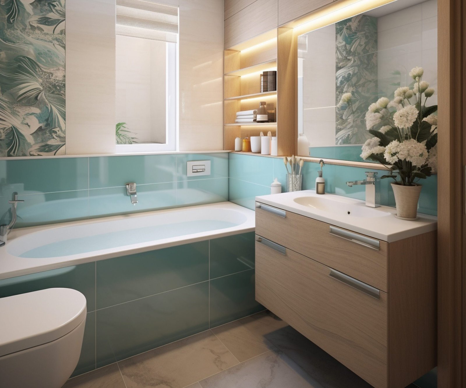 meuble salle de bain en pvc