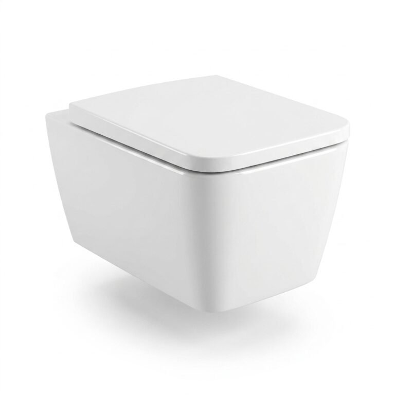 Cuvette suspendu carre complet HANSGROHE - Sani-expert Marrakech