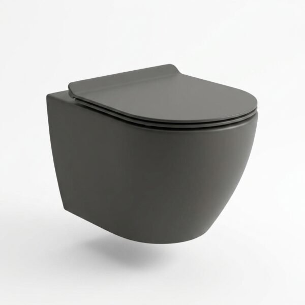 Cuvette suspendu rond gris BEKA – chez Sani-expert