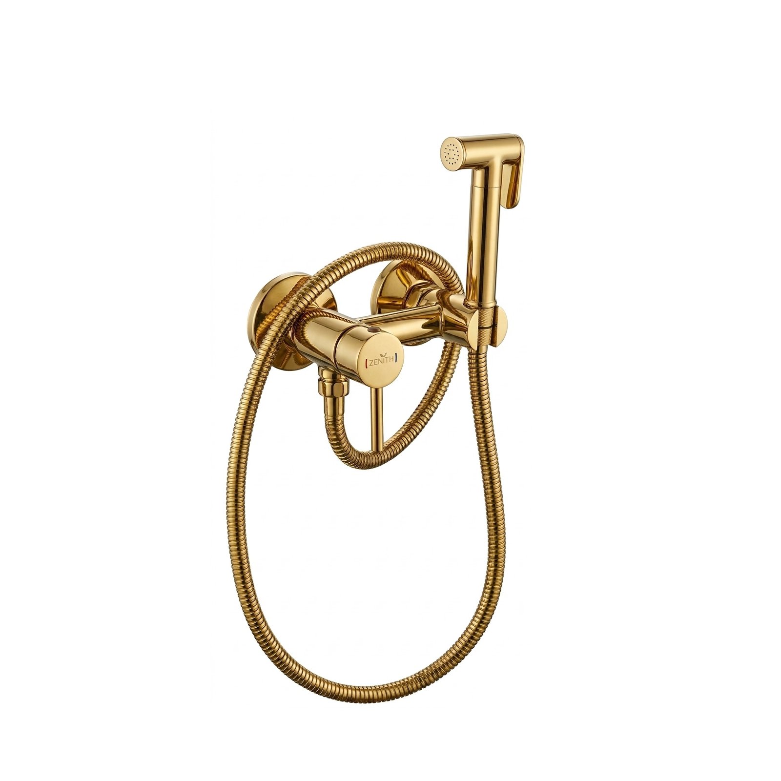 Kit wc 11cm apparent Gold Zenith Kit wc avec mitigeur apparent 11 cm Gold rond Zenith