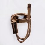 Kit wc 11cm apparent bronze GS douchette robinetterie sanitaire.