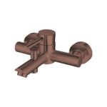 Mitigeur baignoire bronze SWAN ROBIMED mural bronze brossé