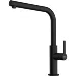 Mitigeur cuisine noir Slim Maris Franke 115.0728.391 sur table
