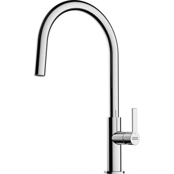 Mitigeur cuisine sur table Franke Maris Slim J référence 115.0728.388 chrome