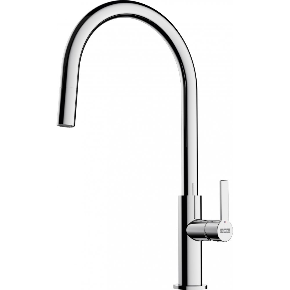 Mitigeur cuisine sur table Franke Maris Slim J référence 115.0728.388 chrome