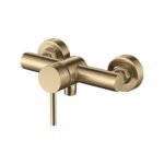 Mitigeur de douche gold SWAN ROBIMED mural or brillant