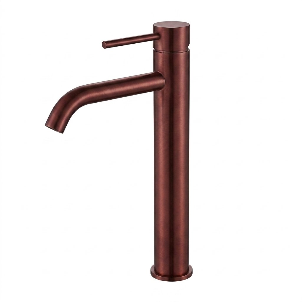 Mitigeur lavabo XL bronze SWAN ROBIMED finition bronze brossé