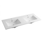 Vasque pour meuble 1.2x45 double Perla _ Sani-expert