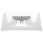 Vasque pour meuble 100x45 plat Perla – Sani-expert Marrakech