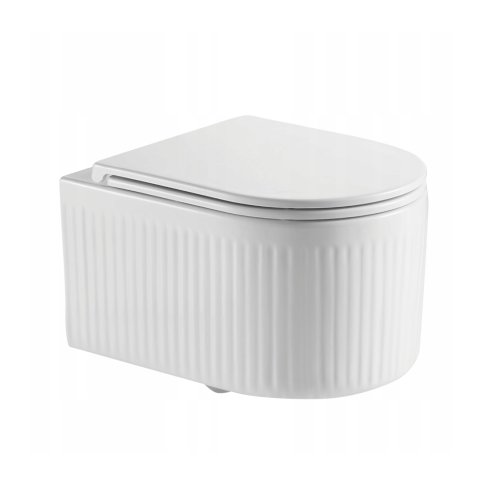 Cuvette suspendue Bardage blanc