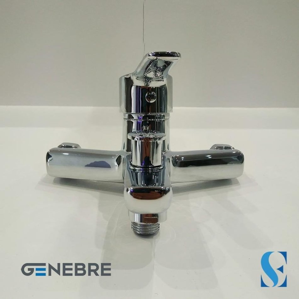 Mitigeur de baignoire chrome