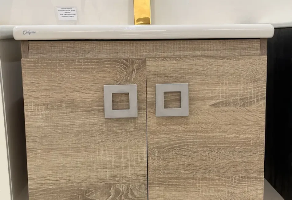 Odyssée Meuble Suspendu 60 cm Chêne 1