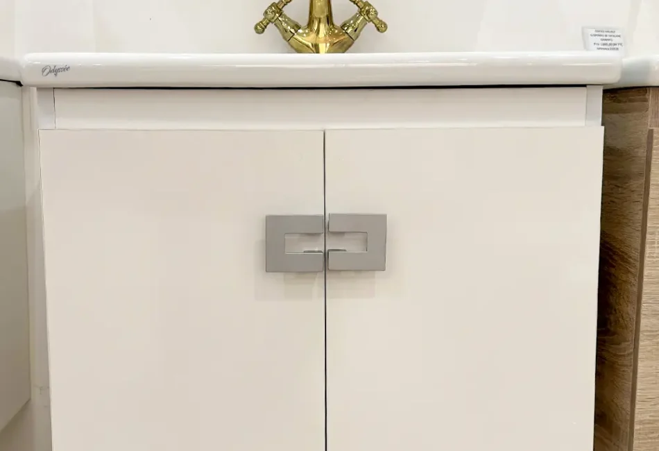 Odyssée meuble suspendu 60x45 cm Blanc Brillant